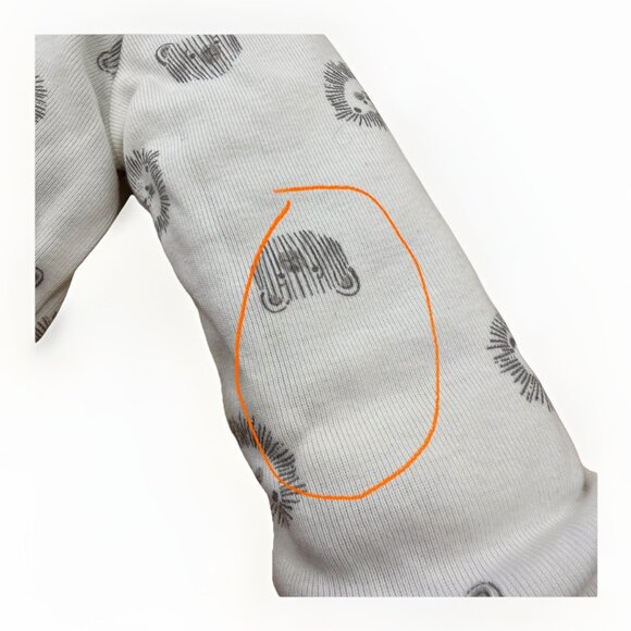 Quince Organic Cotton Reversible Baby Jacket in Navy Blue/Stripe 3-6 Months Boy - Picture 8 of 10